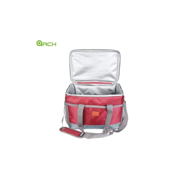 Roomy Cooler Travel Accessories Bag with Two Side Nets Pockets