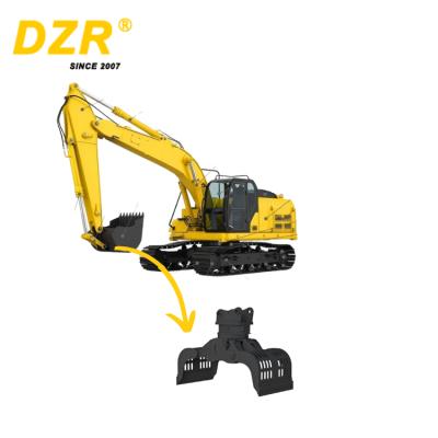 High Quality Durable Construction Machinery Parts Excavator Demolition Sorting Grapple For 4-28ton Excavator