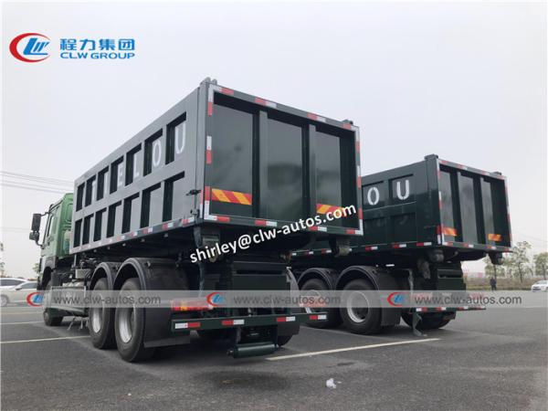 Rolo de Sinotruk Howo 336hp 20m3 no rolo fora do caminhão de lixo