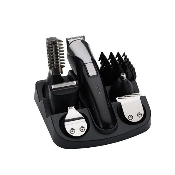 Shockproof Skinsafe Barber Hair Cutting Kit , 6In1 Hair And Beard Trimmer Set