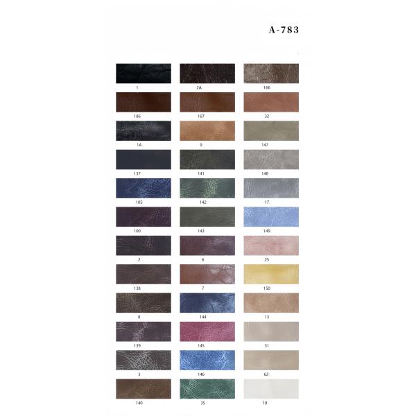 Soft Handfeel 1.5-2.5mm Suede Backing Oil Wax Crazy Horse Leather PVC Artificial Leather For Sofa Seat Bag