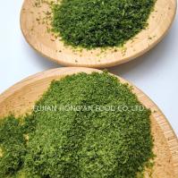 Texturas crocantes Alga verde Alga seca rica em cálcio
