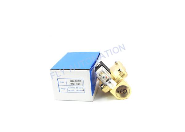 Latón de Operated Solenoid Valve del piloto de AIRTAC 2V250-20 eléctrico