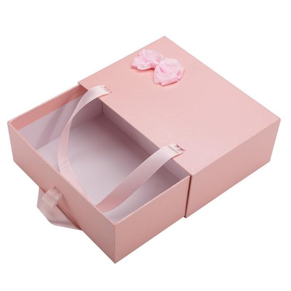 Bulk Small Pink Corrugated Cardboard Shipping Boxes Packaging For Shoe Shopping