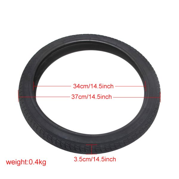 16x1.75 Inch Antiskid Rubber Bicycle Tyre Mountain E Bike Tires