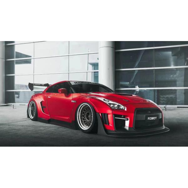 Customized 2022 Nissan Body Kit Front And Rear GTR R35 Car Bumper Covers