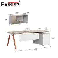 Conjunto de mobiliário de escritório Mesa executiva Mesa de escritório Mobiliário de escritório modular