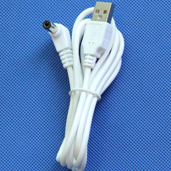 White Black USB Male to 90 Degree Right Angle 5.5 X 2.1mm  5.5x2.5mm 3.5x1.35mm 4..0x1.7mm Male DC Cable