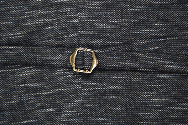 Knit Fabric Mens Tailored Vest All Season Navy Mel Breathable 70% Cotton 30% Polyester