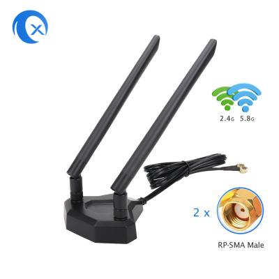 Antena baixa magnética 5dBi da faixa 5.8GHz dupla de RoHS 2,4