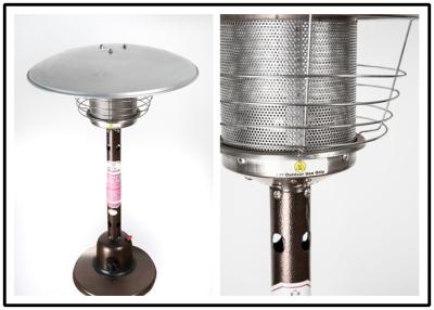 Mushroom Powder Coated Patio Heater Floor Standing Electric Patio Heater 2250mm