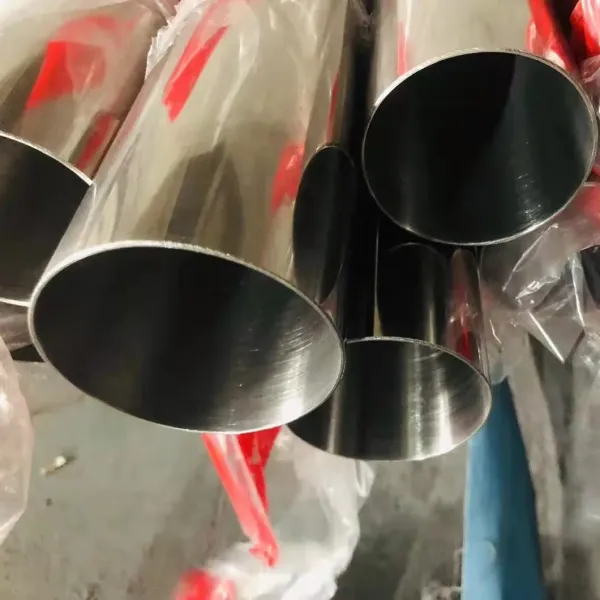 Bright Polish Stainless Steel Pipe 316L Material for Food Grade Applications