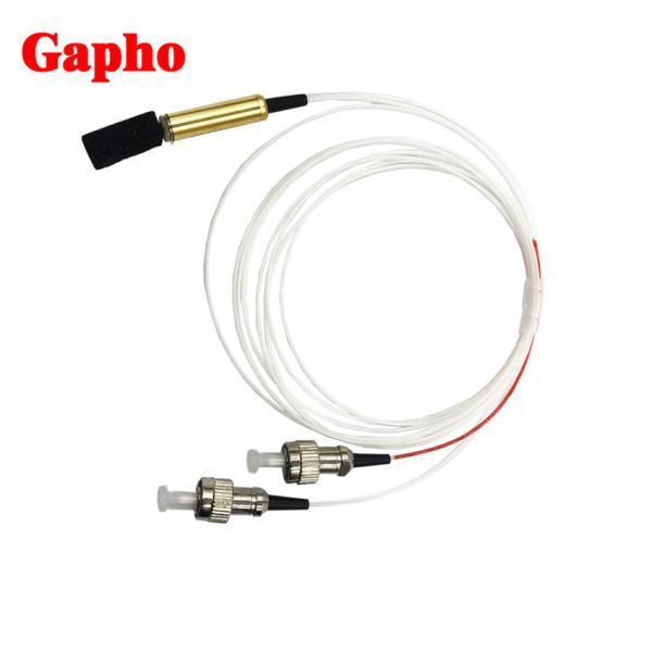 Tipo tubo fraco ótico do espelho do atenuador 1525-1570nm 900um da micro fibra de VOA
