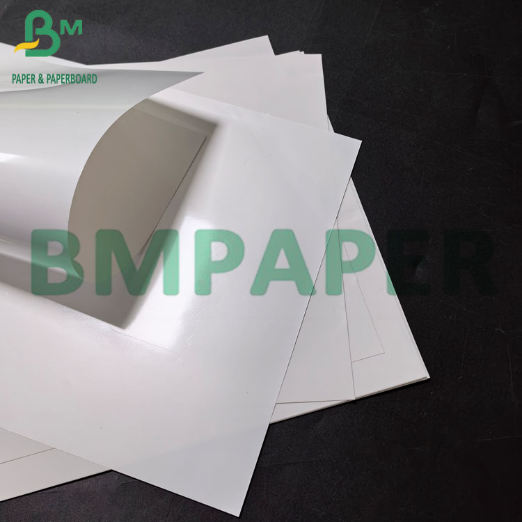 220gsm Top Coated Thermal Synthetic Paper With Hot Melt Thermal PP Roll Paper (6) 220 грамм сверху покрытая термосинтетическая бумага с горячим плавлением термопрокатной бумаги