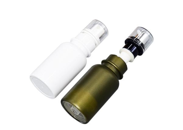 Cosméticos 30 ml 50 ml Bottle de bomba sem ar de plástico AS Vazio Para embalagens de cuidados com a pele