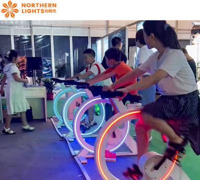 Sistema de Projector de Jogos Interativos VR Bicicleta Projector de Jogos Interativos