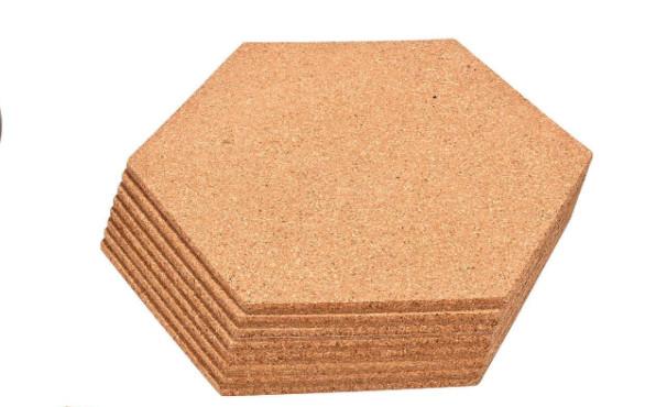 Frameless Cork Notice Boards For Home , Decorative Push Pin Boards