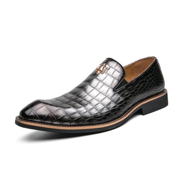 Trendy And Fashionable Men Leather Shoes Formal Attire Pointed Leather Shoes