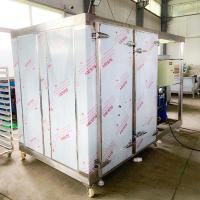 Contrôle numérique de la température des aliments Machine de congélation IQF R404 réfrigérant