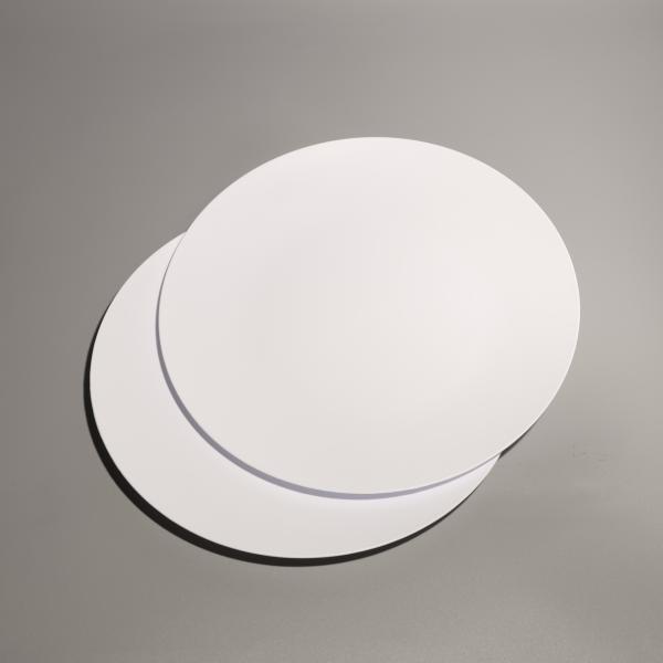 OEM Color Plastic Food Plate Disposable Food Safe Plastic Trays Round Shape