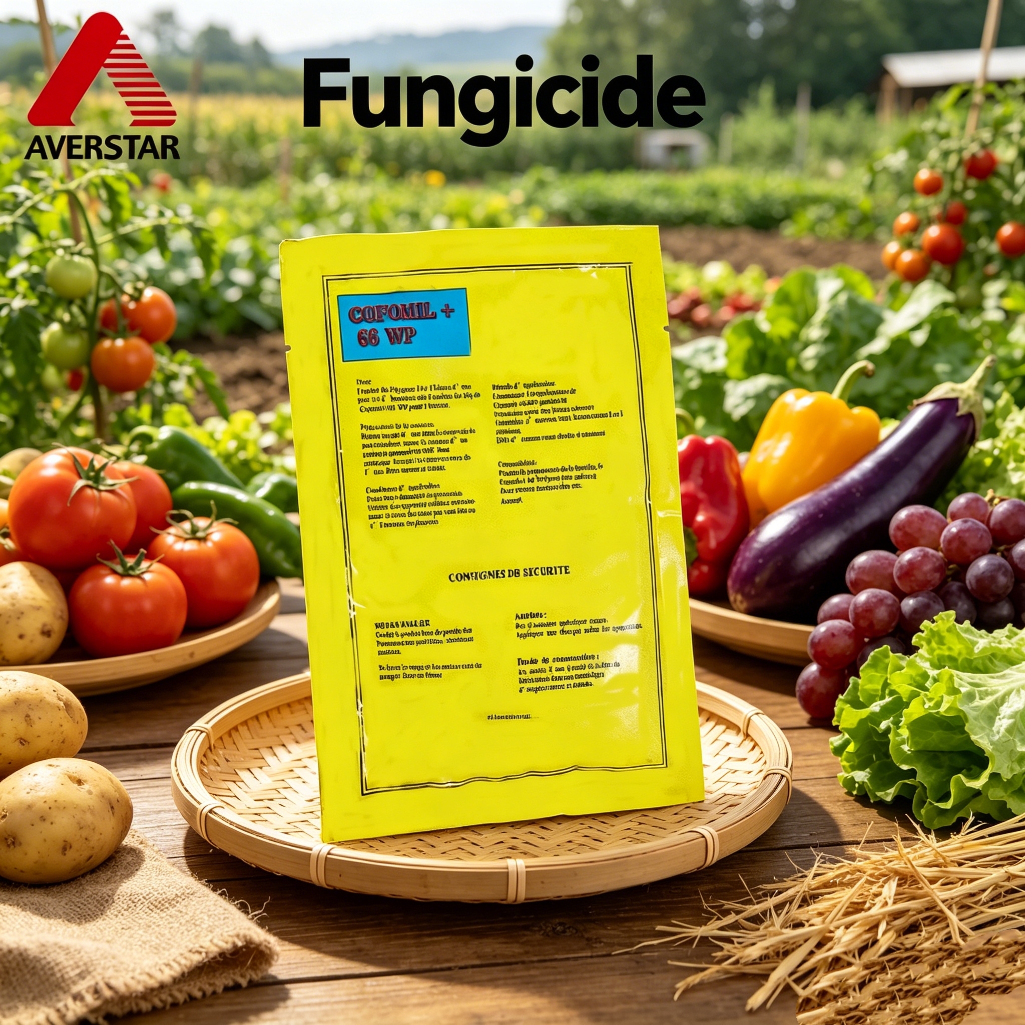 Fungicides 6% Metalaxyl-M+60% Copper Oxide 66 WP Applicable to Fruit Trees,