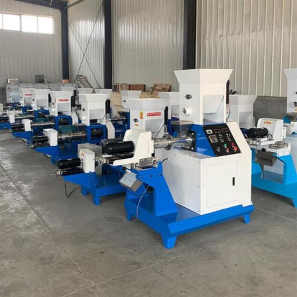 Кукуруза и соя Сухой тип экструдер для кормов для рыб Сухое экструзионное оборудование 80 кг/ч