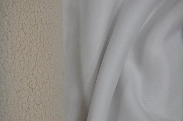 tela 100% ligada da malha do poliéster 380gsm