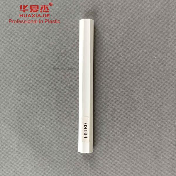 Molde duro branco da coroa do Pvc do vinil para a decoração