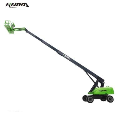 Platsize 2.44X0.91m Mewp Diesel Telescopic Boom Lift Platform 26.7m