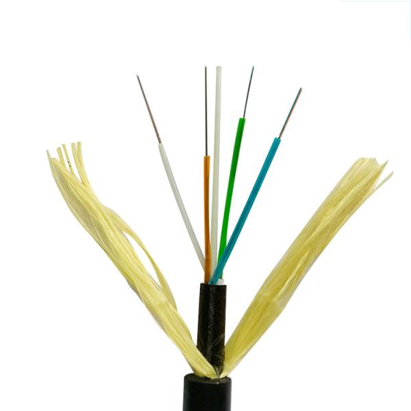 Multimode 24 Core Aramid Yarn ADSS Fiber Cable 200-1000m HDPE