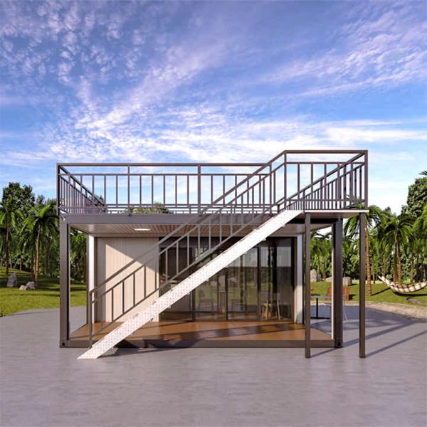 Fully Customized Prefabricated Living Container Home House for Holiday Hotel Cabins
