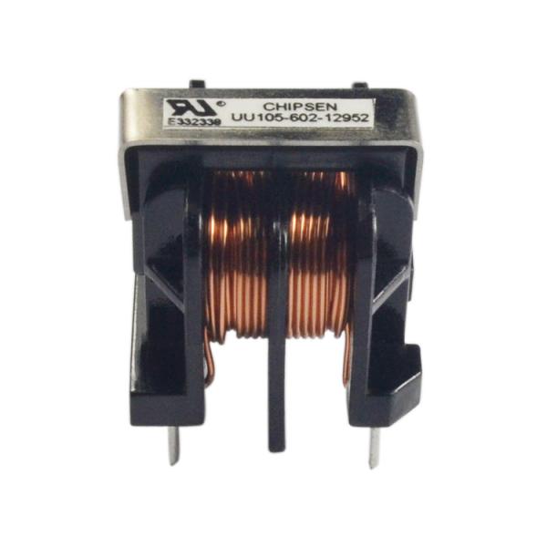 1-100A Current Saturation UU Series Flat Pure Copper Wire Winding Filter with High Frequency Common Mode Choke Inductor