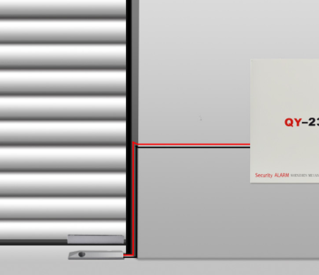 Связанный проволокой магнитный переключатель двери, переключатель магнитного Ред для двери завальцовки металла
