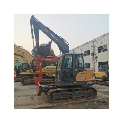 2021 ano Coreia original pequena 9 toneladas Volvo ec90 escavadeira usada com 800 horas de trabalho