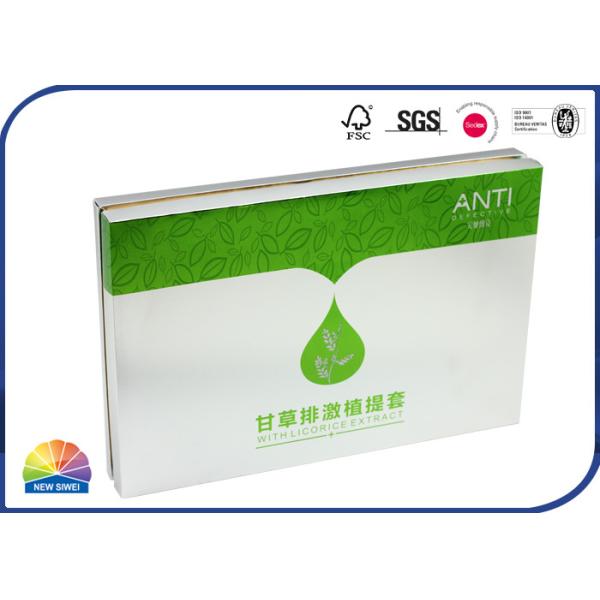 Твердая коробка бумаги упаковки фармации подарка картона шеи плеча