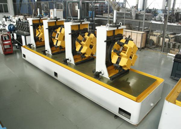 Máquina para fabricar tubos cuadrados de acero al carbono de 32 mm, 120 m/min