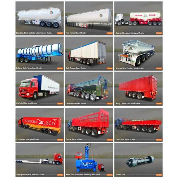 Трейлер Sideboard цапф 50T 1500mm транспорта 3 груза