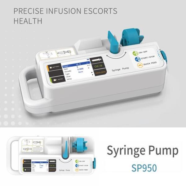 0.1-0.5ml/H Ambulatory Infusion Pump 50ml Portable Digital Syringe