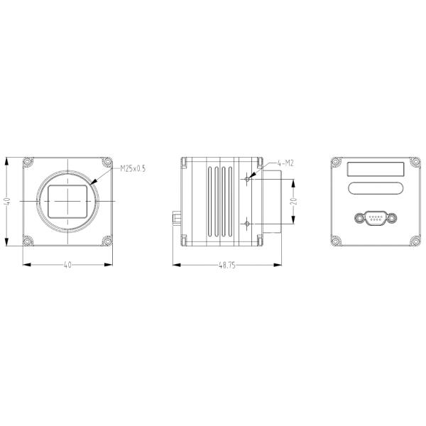RS232 Thermal Imaging Sensor Module