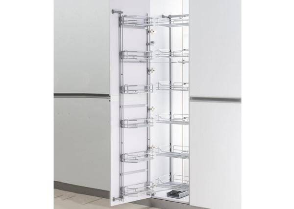 4 - 6 Layers Metal PulKitchen Pull Out Basket / Rack Classic Large Magic Corner