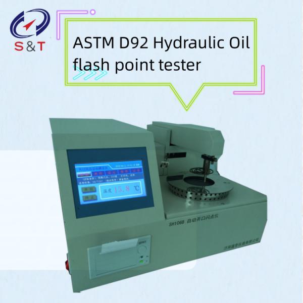 Испытатель точек вспышки COC гидравлического масла ASTM D92 200 Вт Потребление энергии