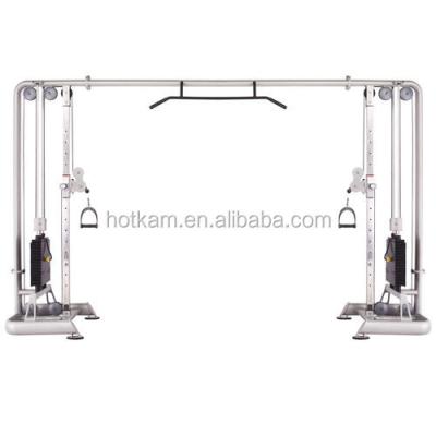 Steel Iron Crossover Fitness Cable Machine For Bodybuilding