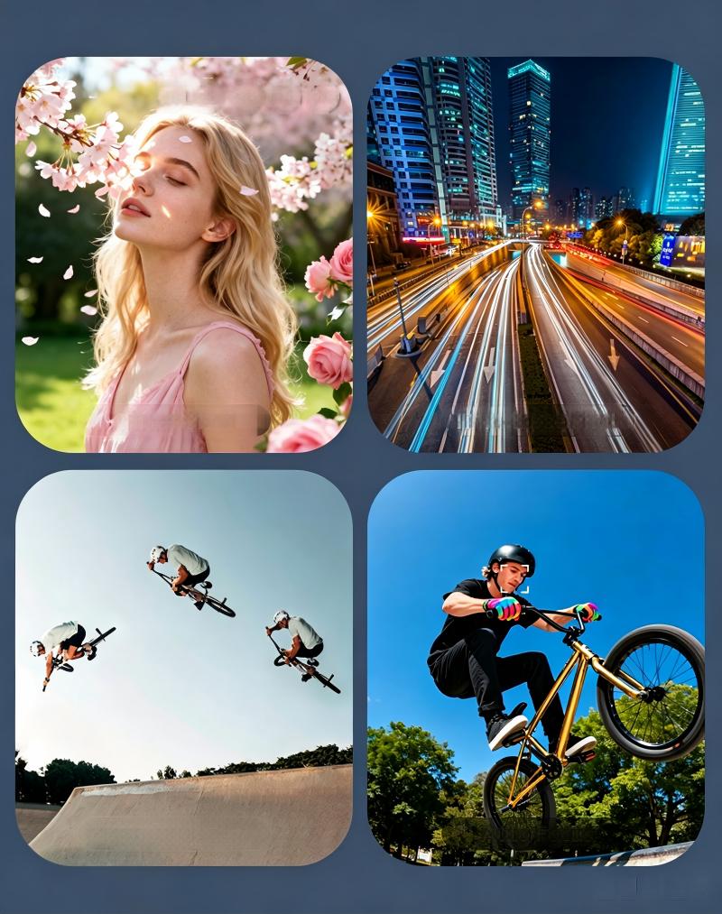 DLC M105 4K Ultra HD Gimbal Camera 330 Auto Rotation 18X Zoom 1.7 Inch Touchscreen WiFi 31 Filters Travel Sports Vlogging
