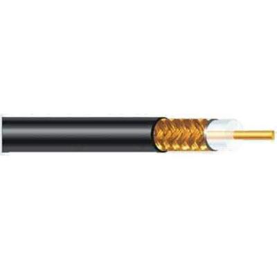 PVC Jacket 50 Ohms Coaxial Cable , 50 Ohm Cable C-50-6-1 Copper Wire Braided Coaxial Cable