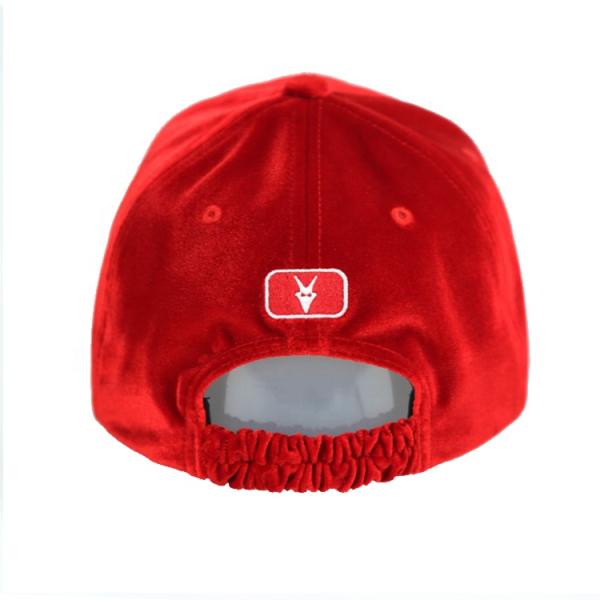 High Quality Winter Custom Embroidery Plain Velvet Hat Baseball Cap,velvet dad hat