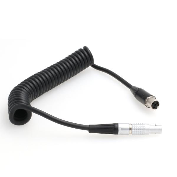 TV Logic Monitor Camera Power Cable , Male To Female Power Cord for ARRI Alexa Camera