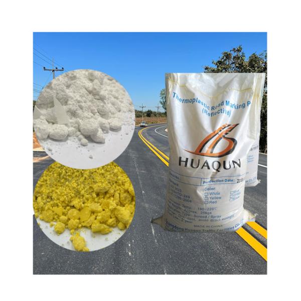 HUA QUN Brand Strong Wear Resistance Reflective Thermoplastic Road Marking Powder Coating