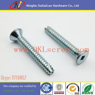 Square Flat Head Type 25 Thread Cutting Self Tapping Screws