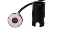 Luz subterrânea quadrada do diodo emissor de luz 1Watt, luz de alumínio da plataforma 12/24V para a maneira da movimentação