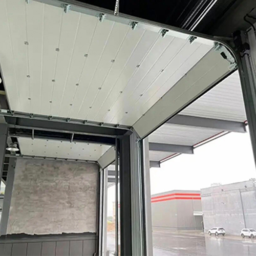 High-Speed Long-Term Reliability Industrial Sectional Overhead Door For Machinery Manufacturing Facilities